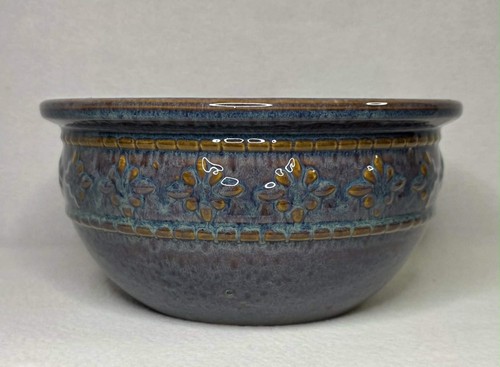 Decorative ceramic bowl blue - decorative,