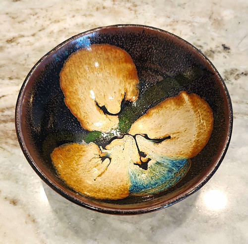 Art pottery floral hand - floral,