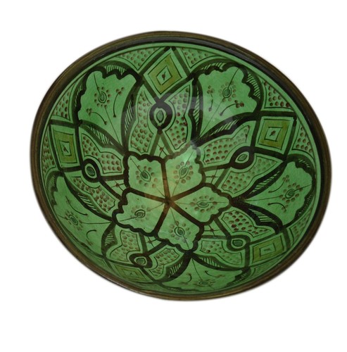 Moroccan ceramic serving - ceramic,