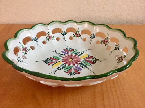 Vintage hand painted floral - vintage,